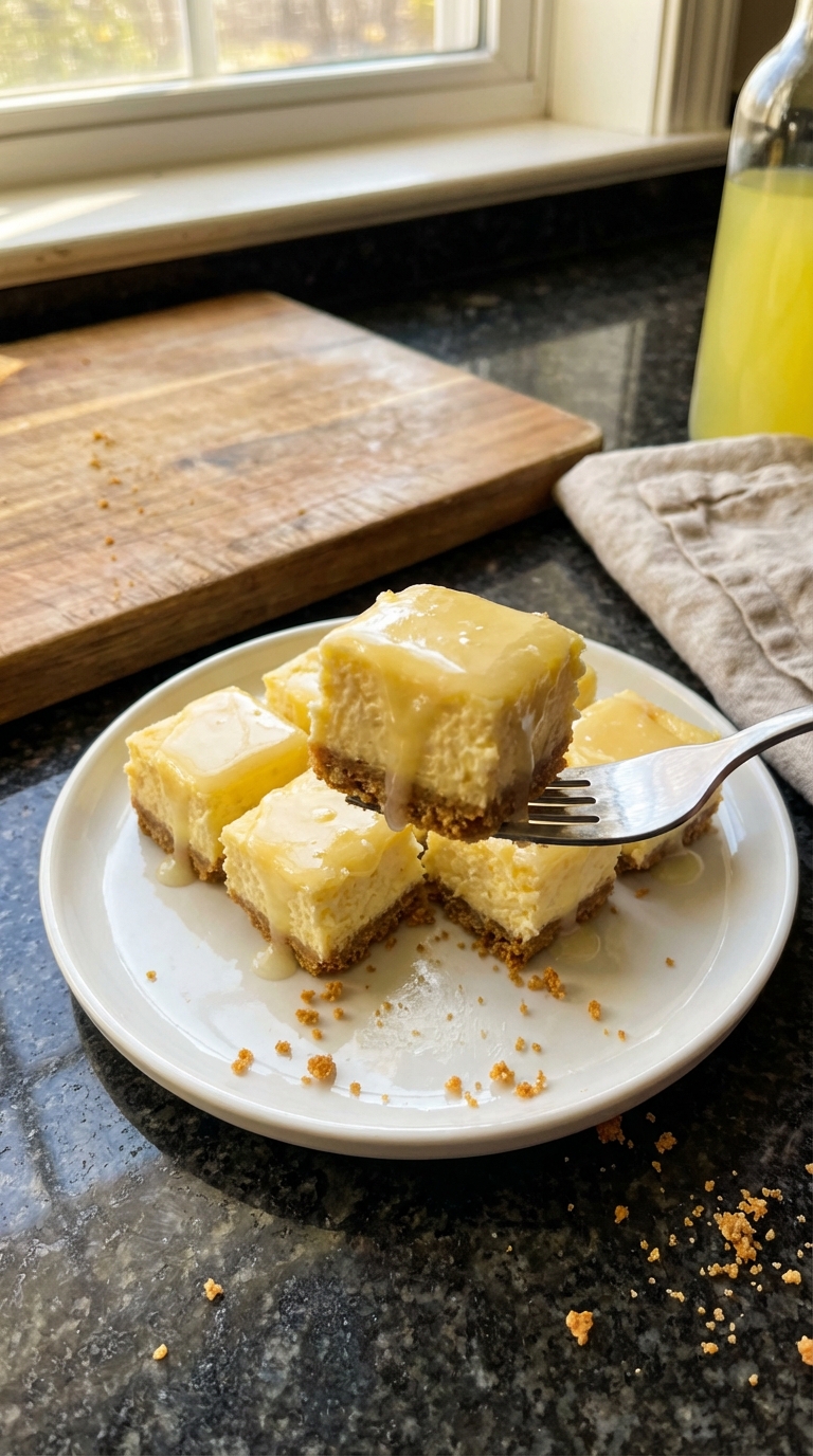 Limoncello Käsekuchen Häppchen