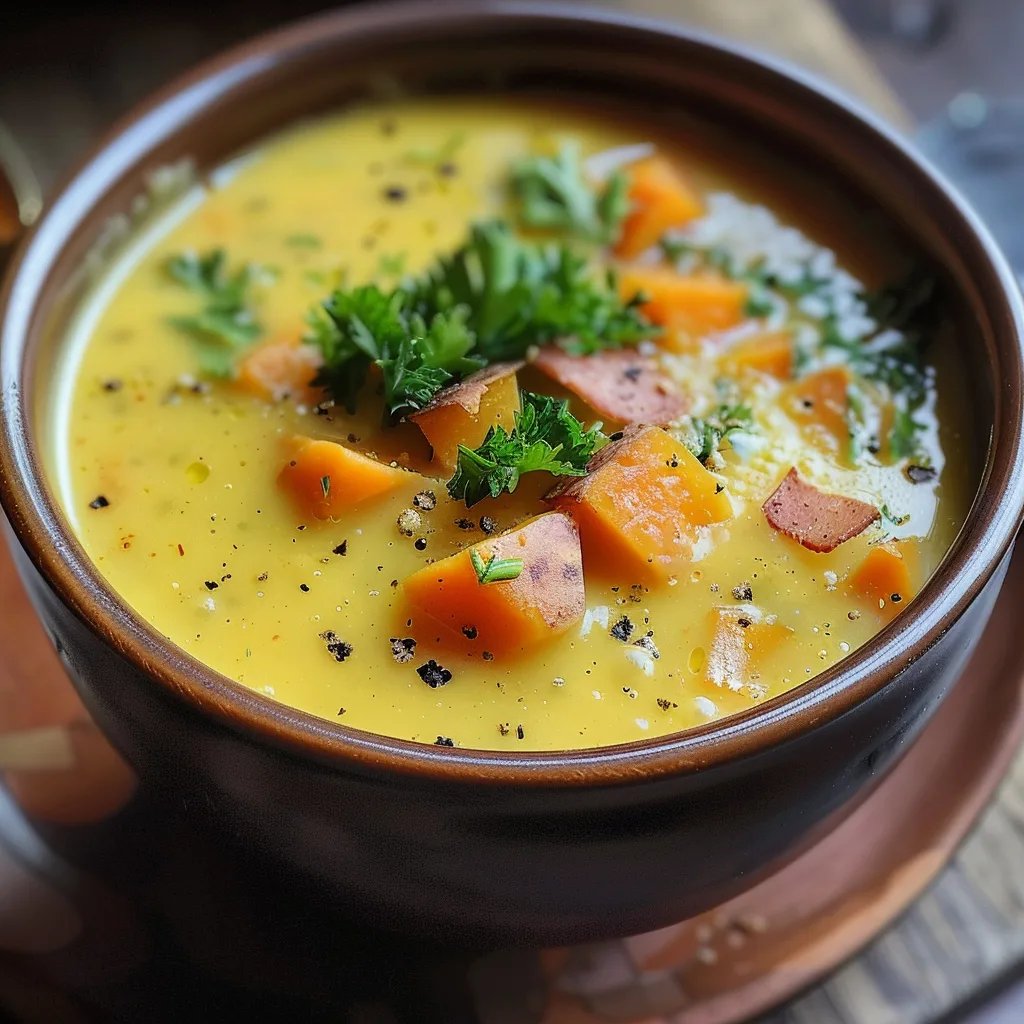 Kartoffelsuppe - wie bei Oma