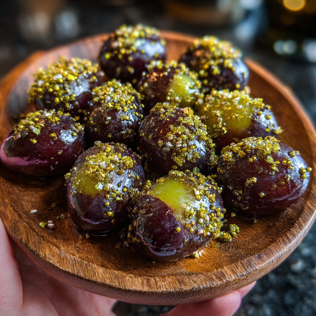 St. Patrick’s Day Snacks – Festive Dipped Grapes