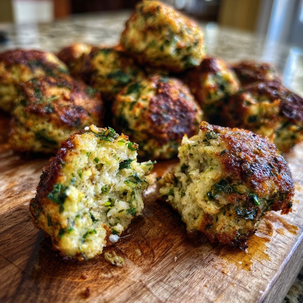 Putenzucchini-Fleischbällchen