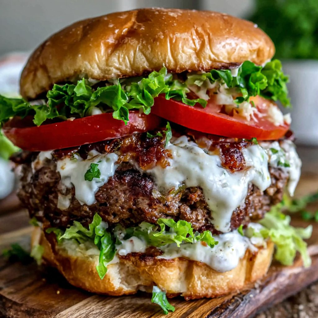 Lactosefreier Hamburger mit Tape