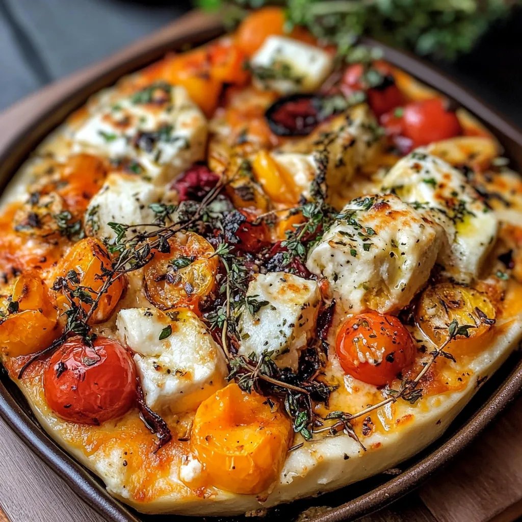 Ofenkürbis mit Feta