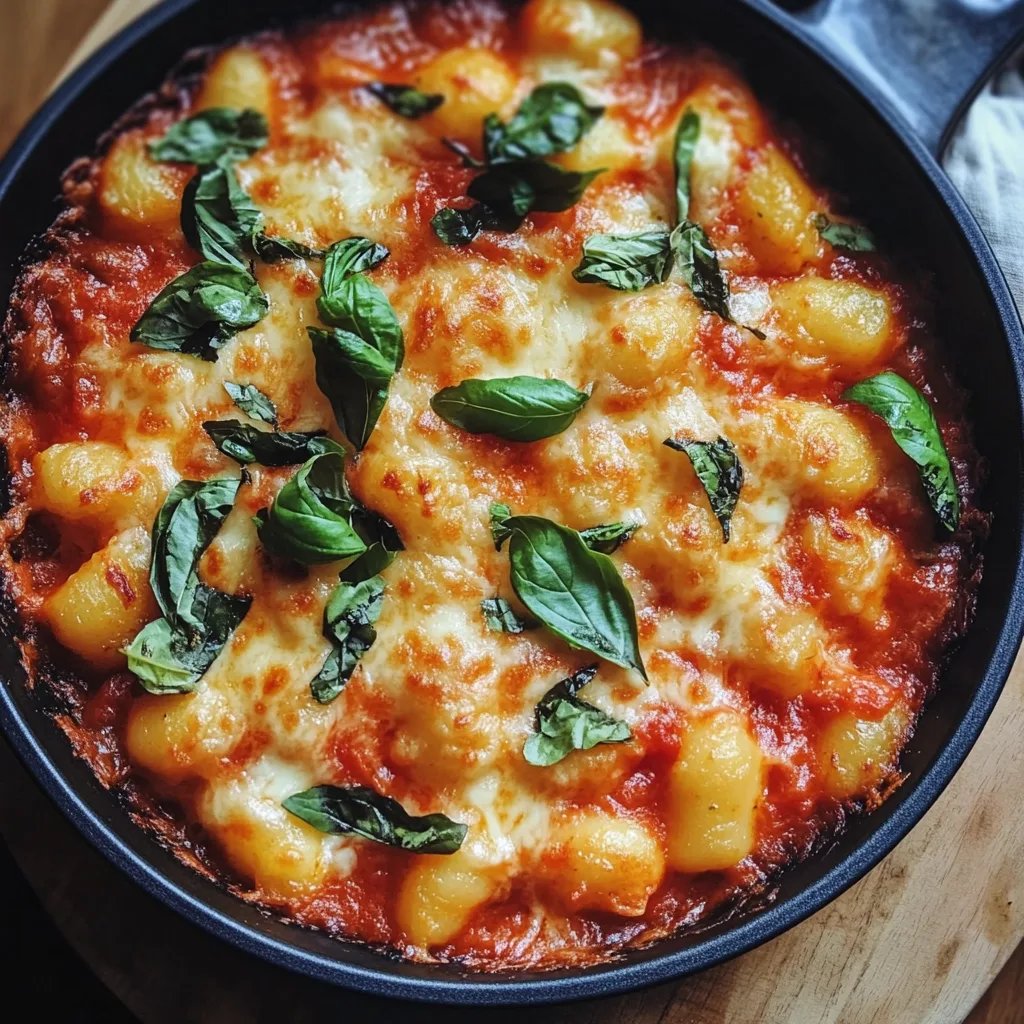 Einfacher Gnocchi-Tomaten-Auflauf