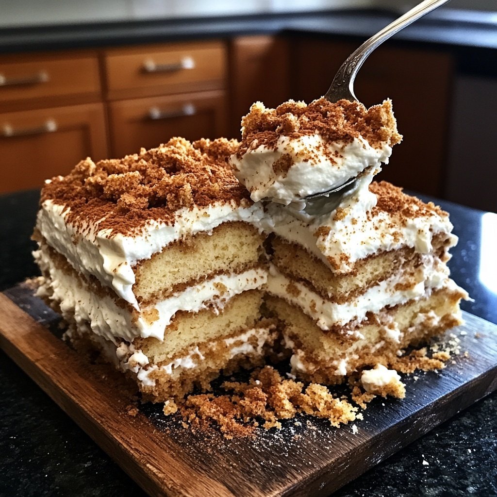 Spekulatius-Tiramisu mit Mascarponecreme