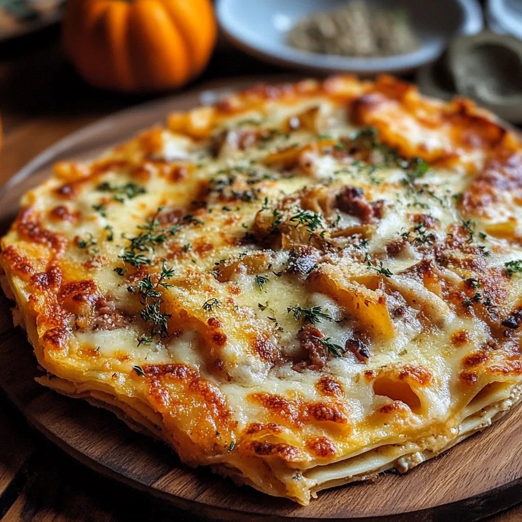 Kürbislasagne