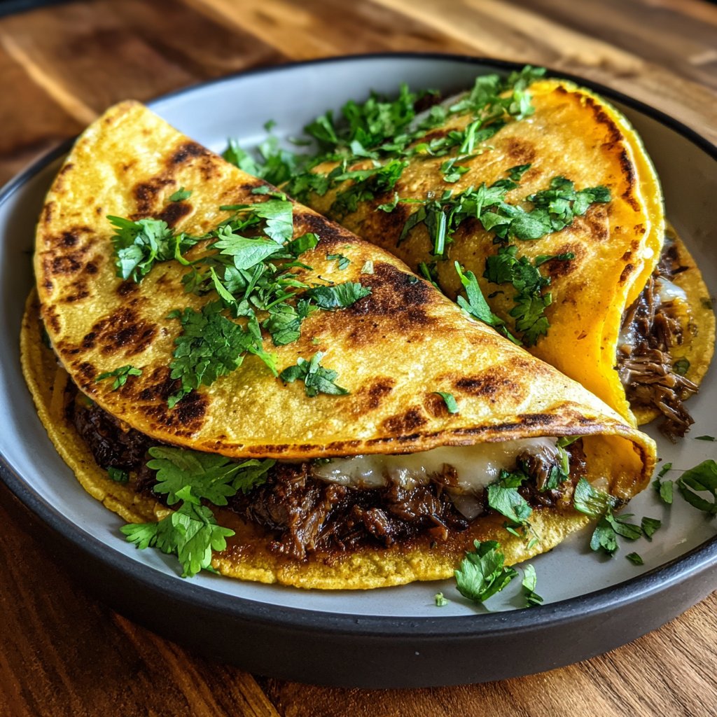 Winzige Tacos mit Rind Bohne