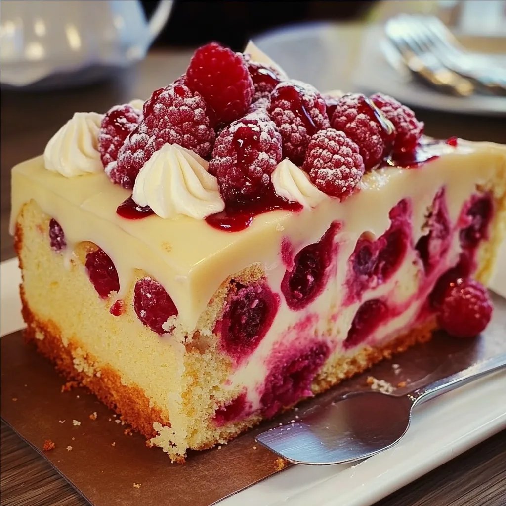 Himbeerkuchen mit weißer Schokolade: Ein Unglaubliches Ultimatives Rezept