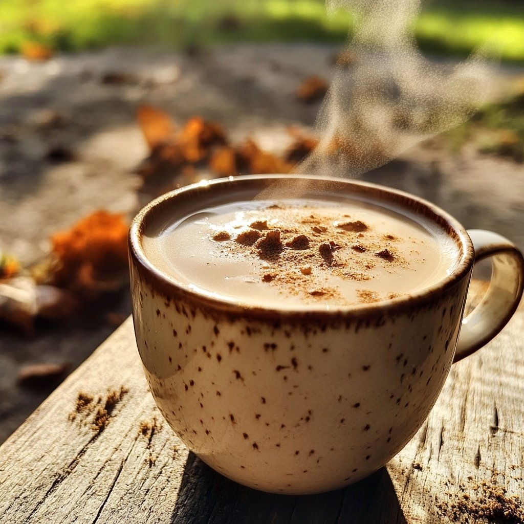 Muskatnuss Heißer Rum