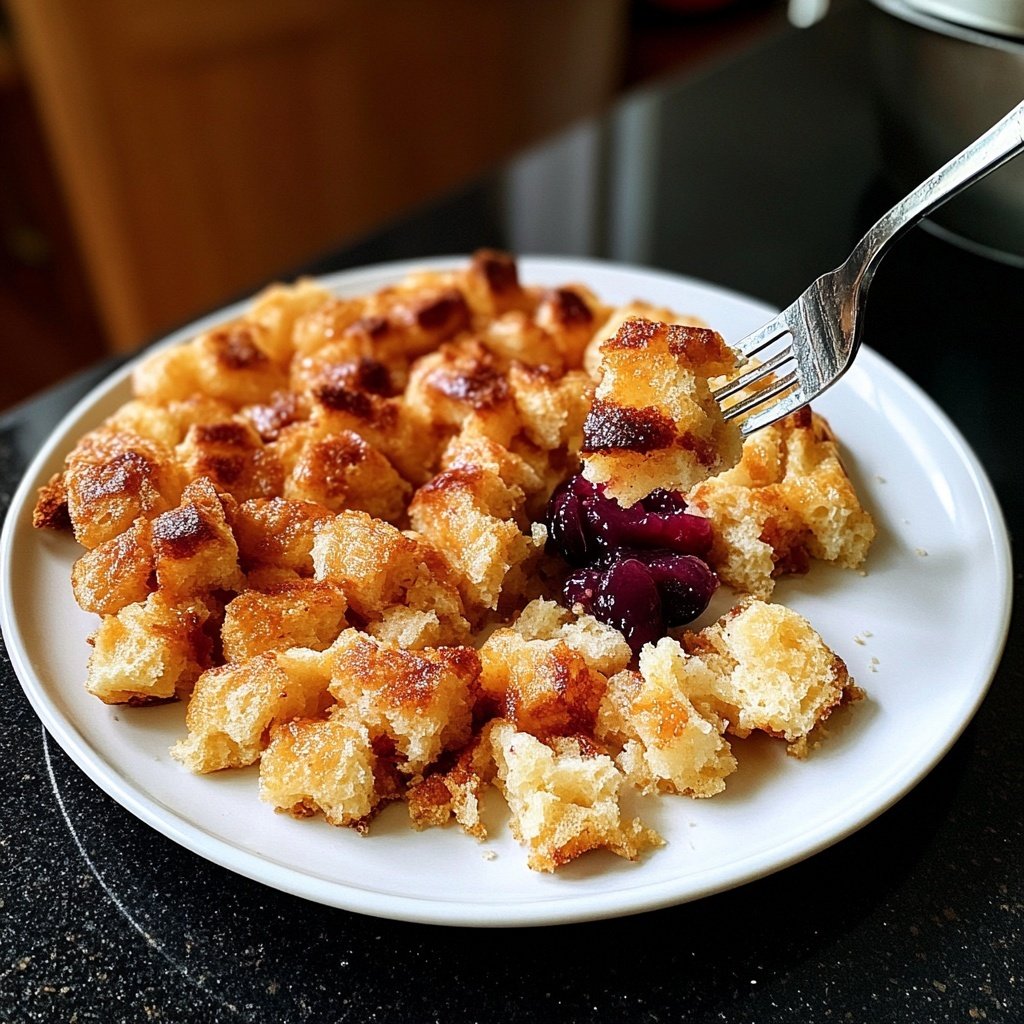 Kaiserschmarrn mit Zwetschgenröster