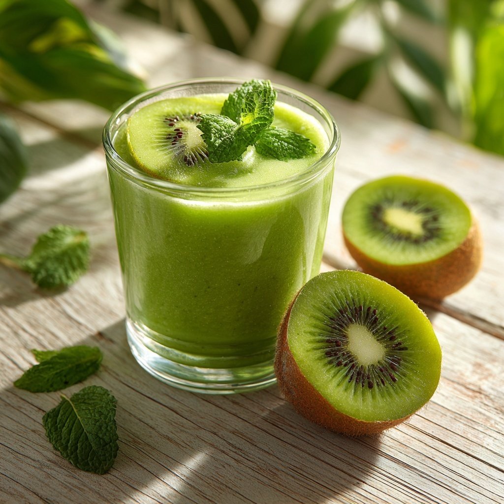 Süßer Kiwi Smoothie