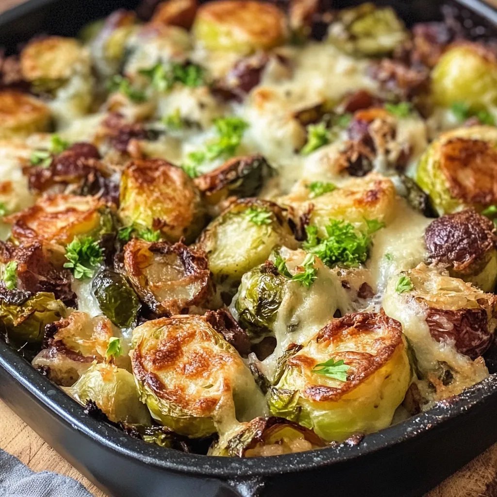 Rosenkohl Kartoffel Auflauf