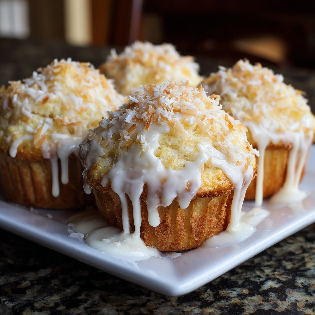 Ananas-Kokos-Nuffins-Fusion