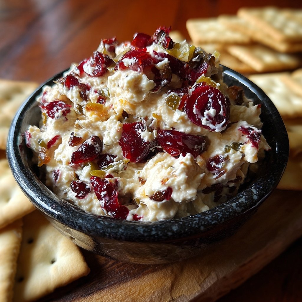 Cranberry Jalapeño Frischkäse Dip