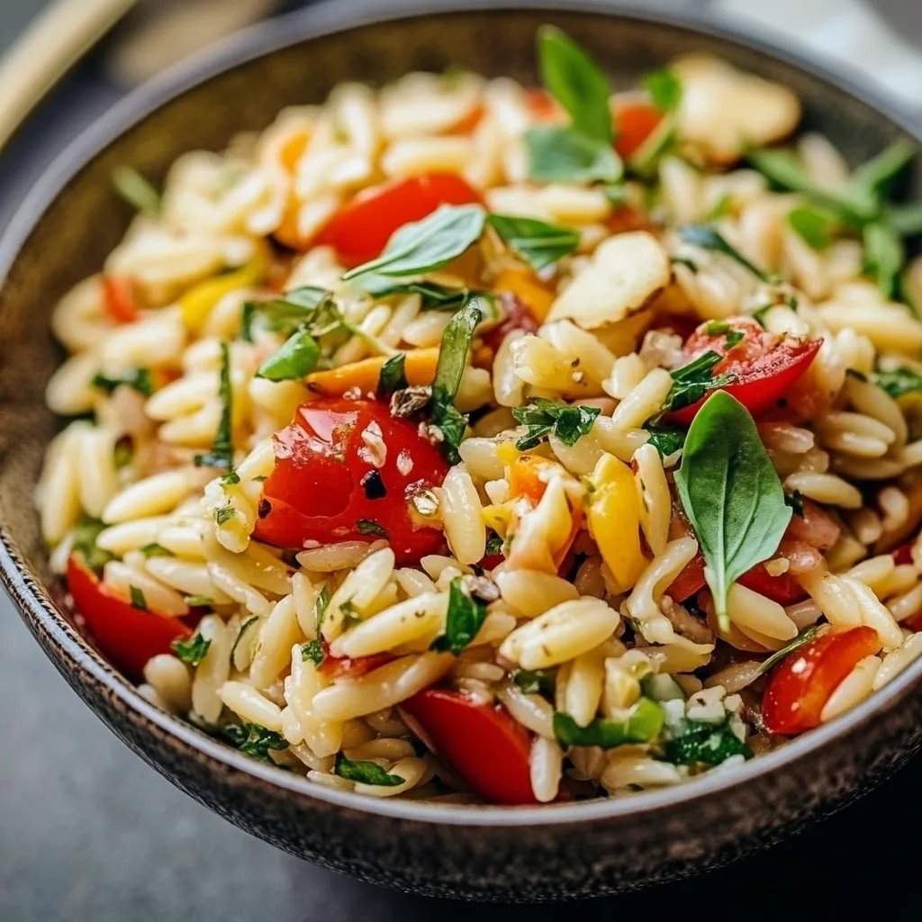 Italienischer Orzo Salat: Ein Unglaubliches Ultimatives Rezept für 5 Sterne