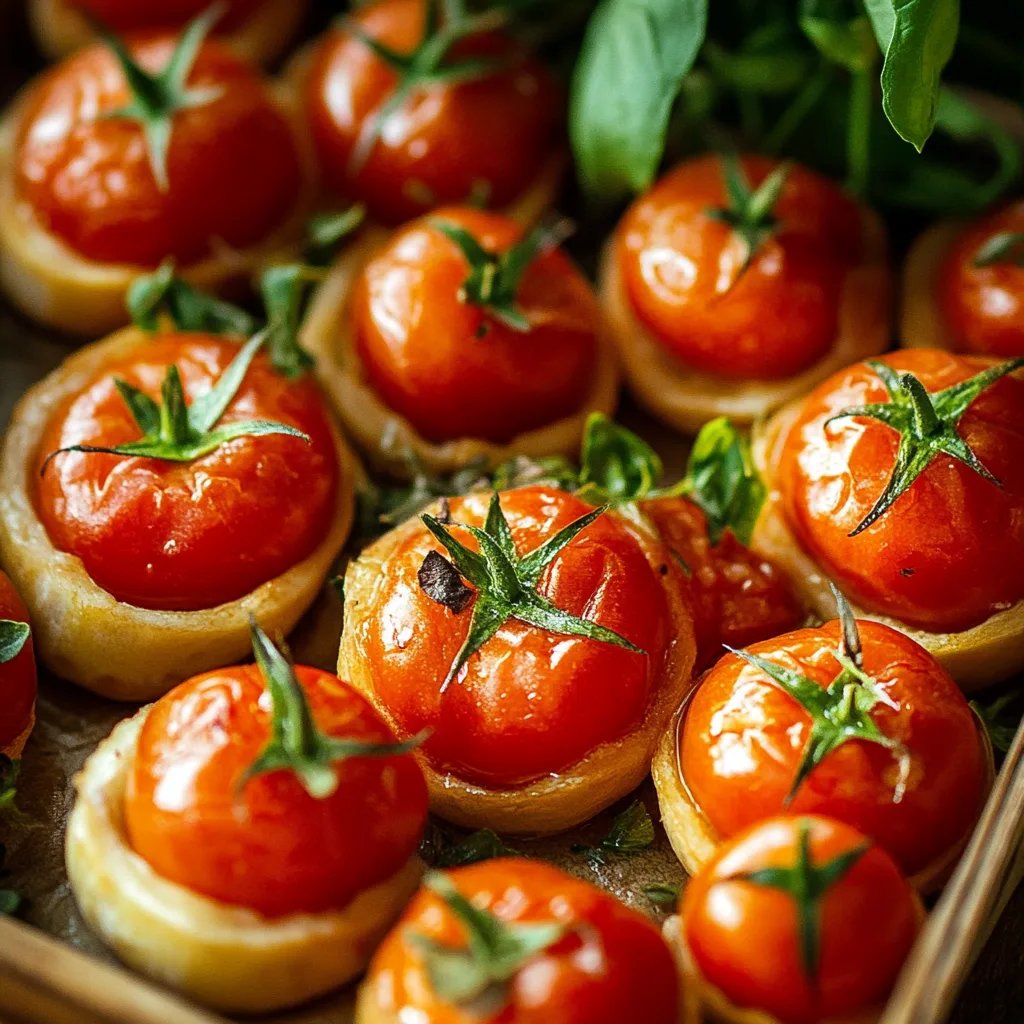 Tomaten-Törtchen mit Blätterteig: Ein Unglaublich Ultimatives Rezept für 4 Personen