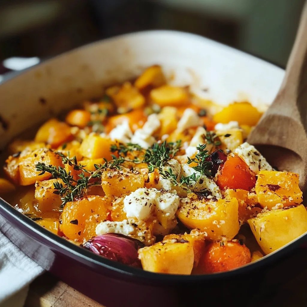 Butternut Kurbis Aus Dem Ofen