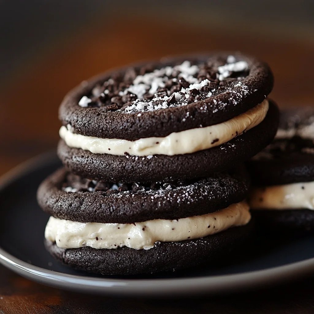 Schokoladen-Oreo-Crumbl-Kekse