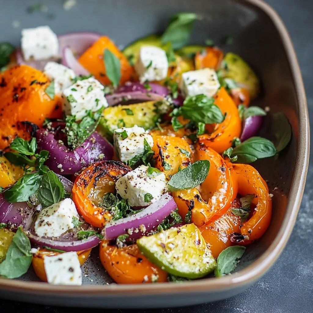 Ofen-Kürbis mit Feta