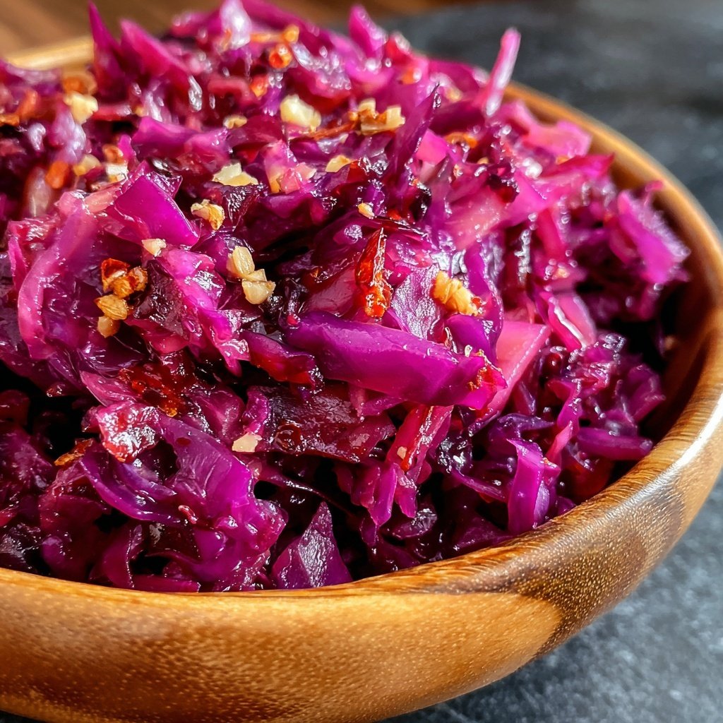 Rotkohl mit winterlichen Gewürzen Rezept