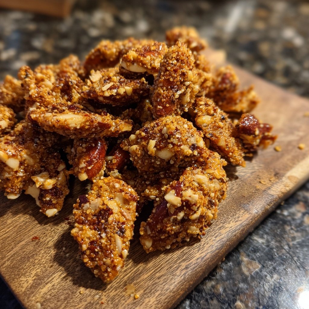 Chili-Zimt Gebrannte Mandeln für Genießer