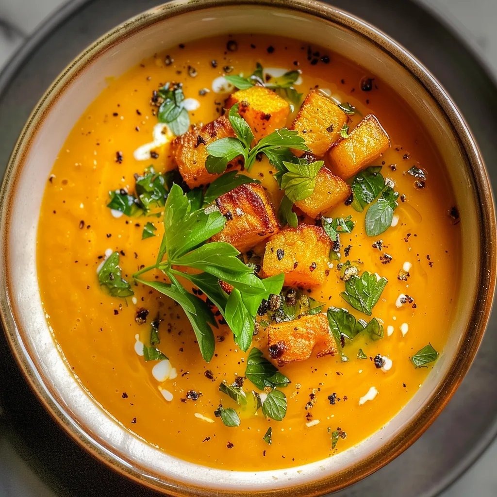 Süßkartoffel Suppe