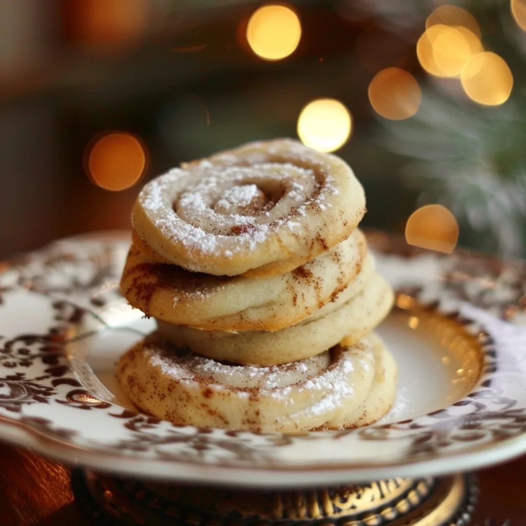 ZIMTSCHNECKENPLÄTZCHEN
