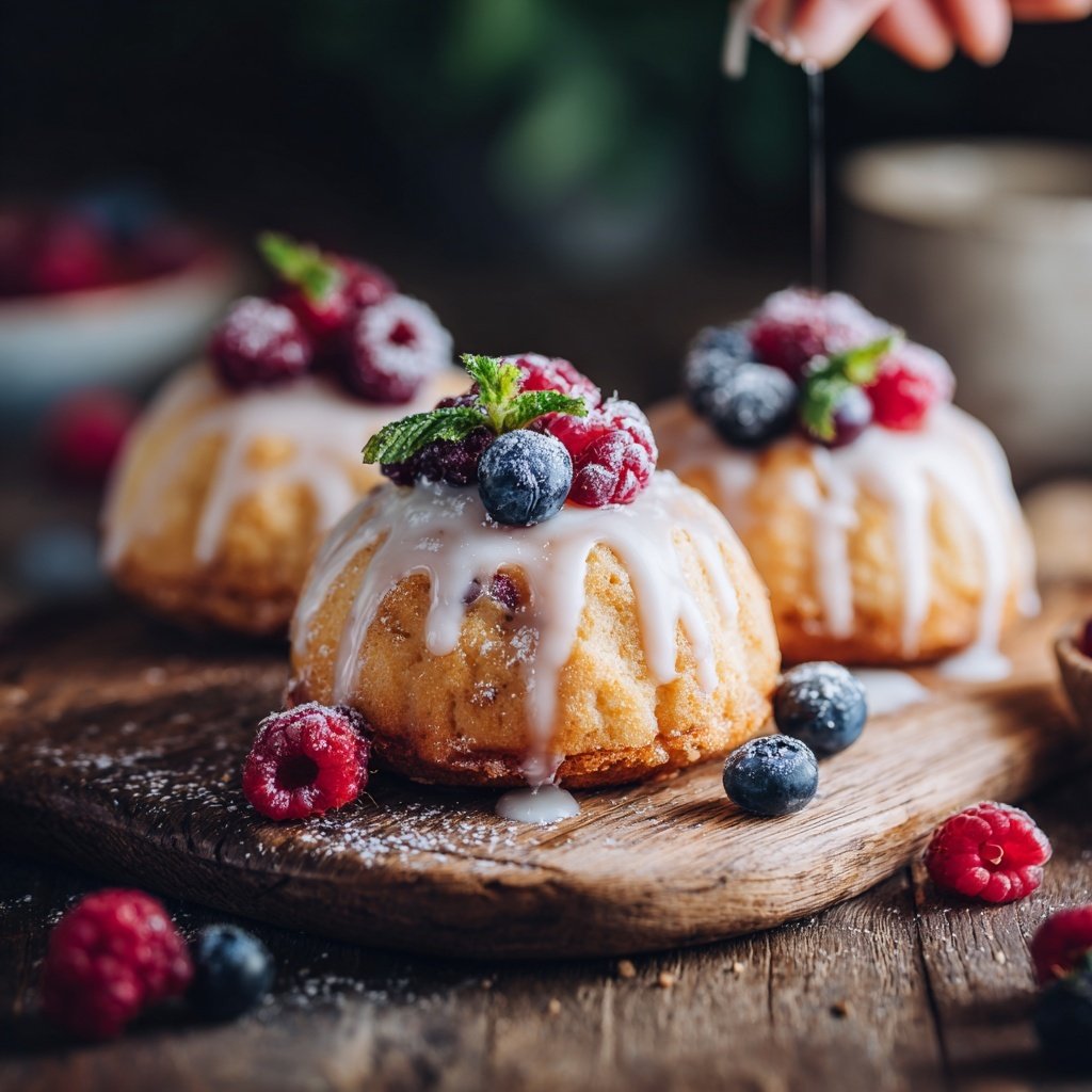Veganes Dampfküchlein mit Vanille