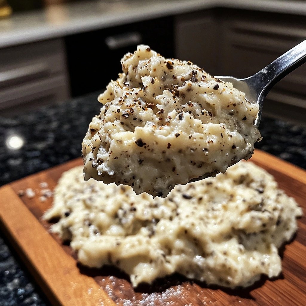 Cremige südliche schwarzäugige Bohnen